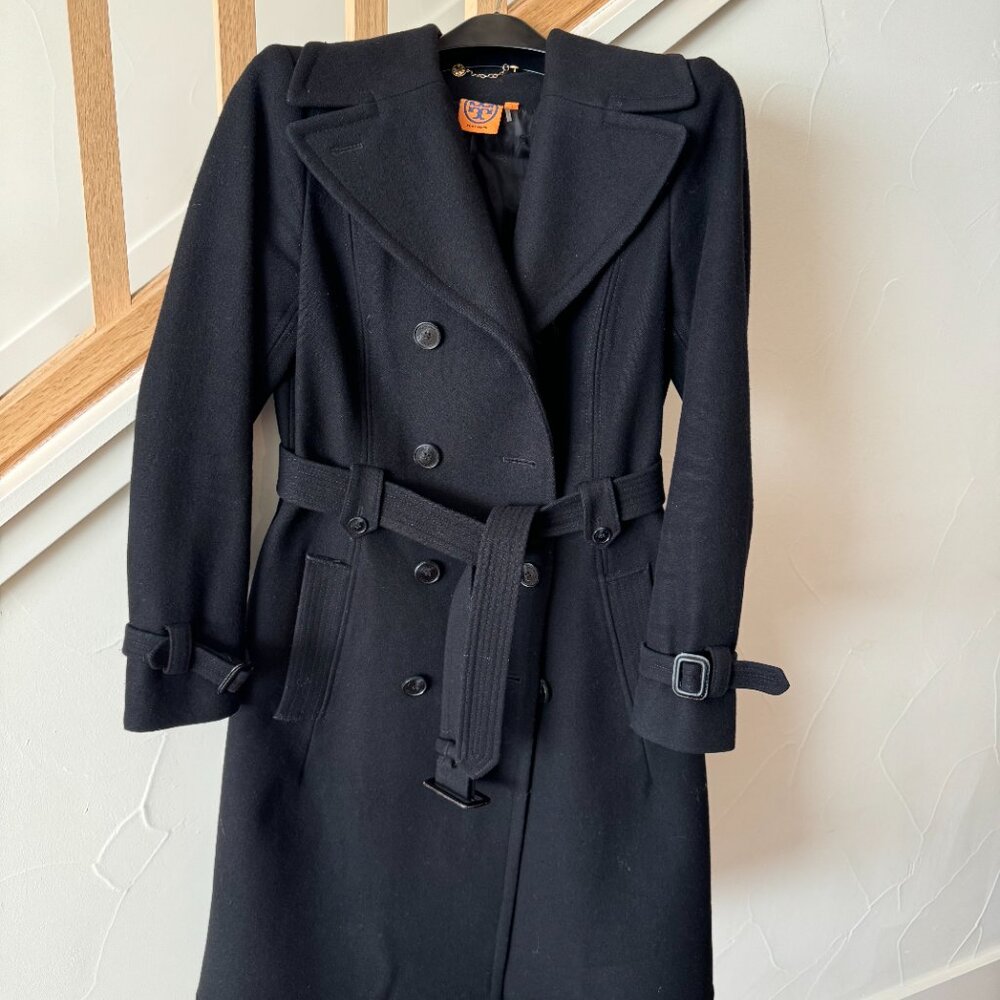 Tory Burch Wool Trench Coat